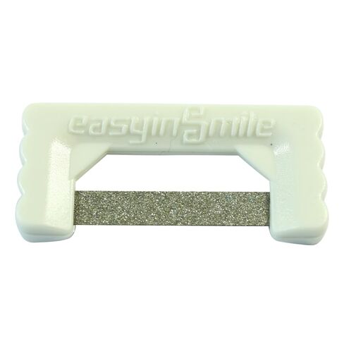 Dental Interproximal Reduction Strips Set – Double Sided White Diamond Coated IPR Kit – Reusable, 4mm Width Tactile Control - 10pcs in Kuwait