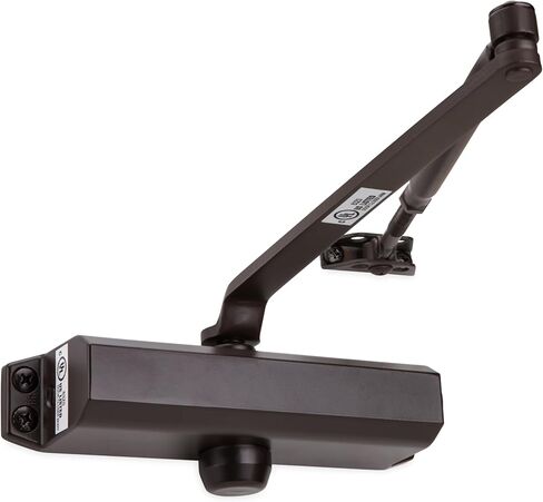 Commercial Door Closer in Duronotic Finish with Backcheck , small , - Size 4 - TC2204-BC-DU in Kuwait