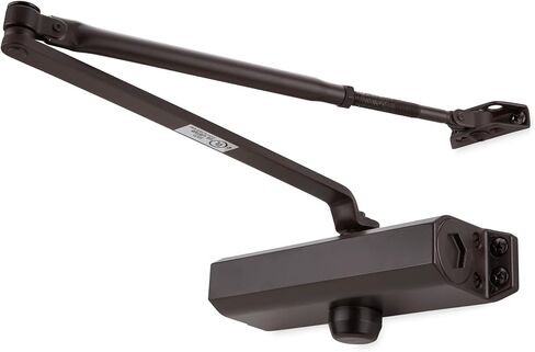 Commercial Door Closer in Duronotic Finish with Backcheck , small , - Size 4 - TC2204-BC-DU in Kuwait