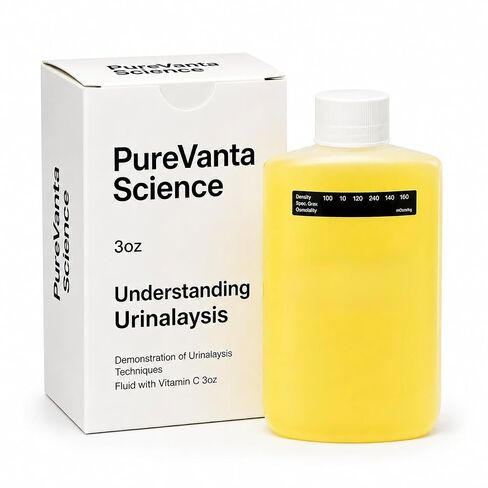 PureVanta Science 90ml سائل تدريب تحليل البول الاصطناعي - حل توضيحي تعليمي للاختبارات المعملية والمعايرة والتدريب للاستخدام فقط in Kuwait