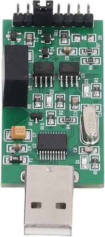 Walfront CH340T USB إلى وحدة إخراج TTL التسلسلية، المكونات الإلكترونية عزل Optocoupler 3.3V 5V 256000bps مع صمام ثنائي حماية لنقل بيانات المعدات الحساسة in Kuwait