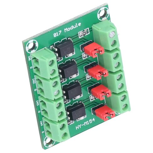 4 Channel Optocoupler Isolation Board, Copper Clad 817 Photoelectric Isolated Module, 3.6V to 30V Driver Input, 4 Independent Channels for Relay MOS Transistor Control in Kuwait