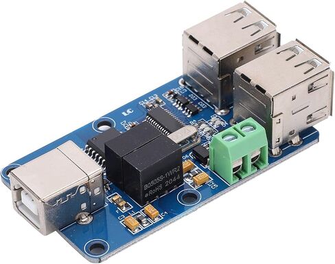 FTVOGUE 4 Channel USB Isolator Module PCB HUB Board with ADUM3160 1500V Isolation 1.5 12 Mbps for Debug Tools Card Readers and USB Serial Devices in 40°F to 185°F Use in Kuwait