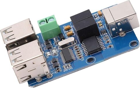 FTVOGUE 4 Channel USB Isolator Module PCB HUB Board with ADUM3160 1500V Isolation 1.5 12 Mbps for Debug Tools Card Readers and USB Serial Devices in 40°F to 185°F Use in Kuwait