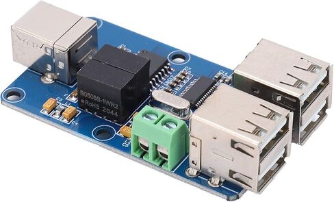FTVOGUE 4 Channel USB Isolator Module PCB HUB Board with ADUM3160 1500V Isolation 1.5 12 Mbps for Debug Tools Card Readers and USB Serial Devices in 40°F to 185°F Use in Kuwait