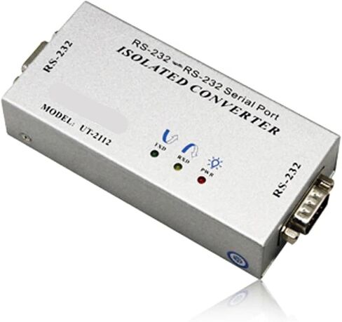 UT-2112 232 عازل ضوئي إلكتروني بمنفذ تسلسلي 9 أسلاك RS232 منفذ تسلسلي مكرر عزل الخط الكامل in Kuwait
