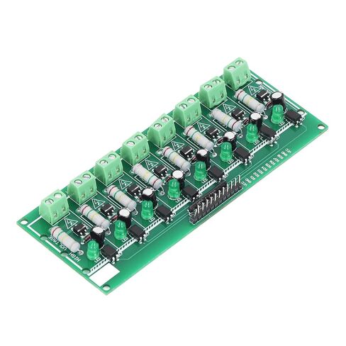 Mingzhe 8 Channel Optocoupler Isolation Board Reliable Level Output Module for Voltage Detection Systems Long Lasting Material in Kuwait