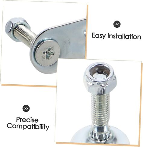 DECHOUS Roller Skate Plate Hardware Set with Shock Absorber Double Row Metal Frame 25mm for Inline and Quad Skate Maintenance and Rebuild, 4pcs Kit for Professional Skating in Kuwait