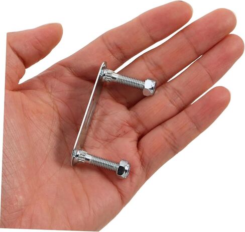 DECHOUS Roller Skate Plate Hardware Set with Shock Absorber Double Row Metal Frame 25mm for Inline and Quad Skate Maintenance and Rebuild, 4pcs Kit for Professional Skating in Kuwait