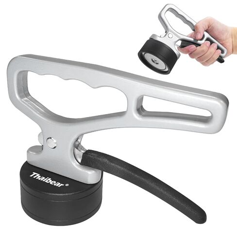 Thaibear Strong Magnetic Pickup Tool with Release, Heavy Duty Lift Magnet, Powerful Neodymium Magnet with Sturdy Ergonomic Handle for Moving Iron Plate, Tool Steel in Kuwait