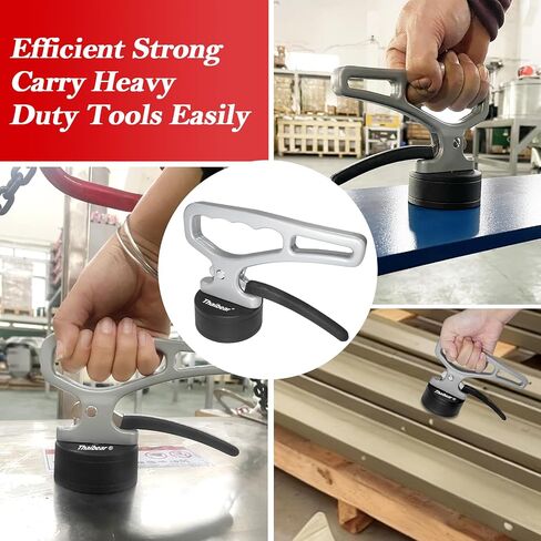 Thaibear Strong Magnetic Pickup Tool with Release, Heavy Duty Lift Magnet, Powerful Neodymium Magnet with Sturdy Ergonomic Handle for Moving Iron Plate, Tool Steel in Kuwait