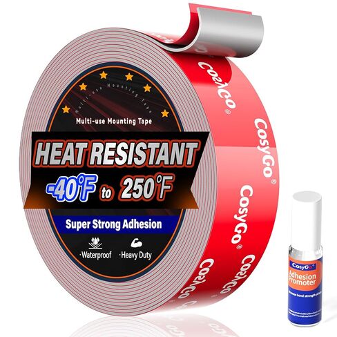 Double Sided Tape Heavy Duty, 15FT Outdoor Heat Resistant Automotive Waterproof Mounting Tape, 1.2In Width Super Strong Adhesion Foam Tape in Kuwait