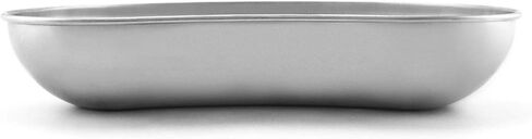 QWORK 2Pcs 7" Stainless Steel Kidney-Shaped Utility Tray, Reusable Metal Organizer for Supplies/Tools in Kuwait