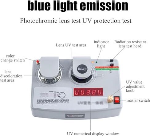 عدسة بصرية LED لطب العيون، طول موجي قابل للتعديل، قياس سريع، أداة تركيز دقيقة، ضرورية لمحترفي العناية بالعيون، معدات بصرية دقيقة in Kuwait