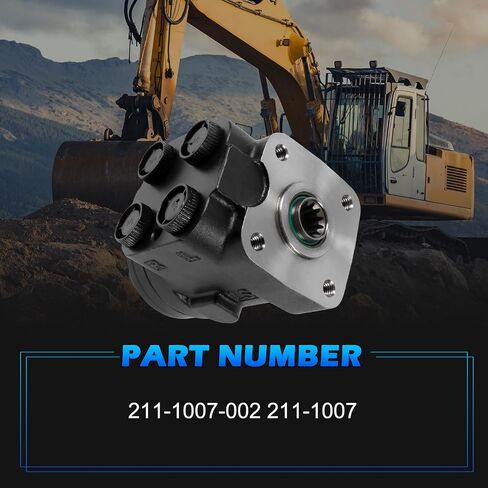 211-1007-002 | 211-1007 | صمام توجيه المحرك الهيدروليكي | استبدال مباشر لسلسلة Eaton Char-Lynn 3 6 12 | الحديد الزهر عزم دوران عالي | شفة ذات 4 فتحات | in Kuwait