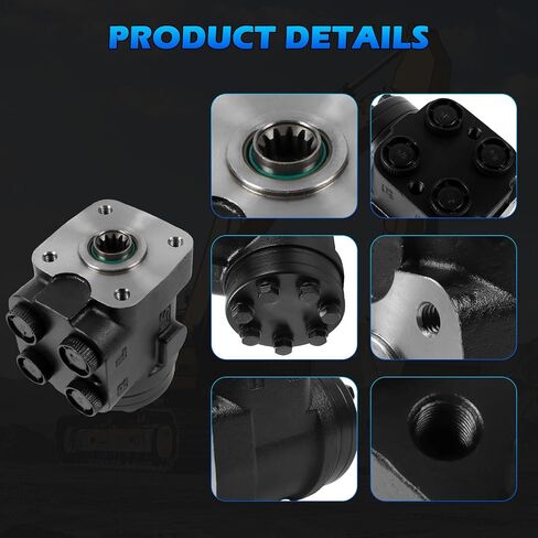 211-1007-002 | 211-1007 | صمام توجيه المحرك الهيدروليكي | استبدال مباشر لسلسلة Eaton Char-Lynn 3 6 12 | الحديد الزهر عزم دوران عالي | شفة ذات 4 فتحات | in Kuwait