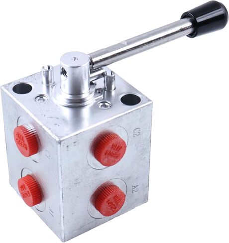 Aftermarket Spool Valve Replacement Compatible with Select John Deere/Caterpillar Excavators and Backhoes with Hydraulic Pilot Controls Replaces OCUKAC2318 in Kuwait