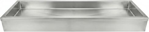 24" x 48" Stainless Steel Ice Display Chiller, Insulated Tabletop Cold Food Display with Drain, Commercial Ice Bin for Seafood, Beverages, Produce, Catering & Buffet Service, NSF Certified in Kuwait