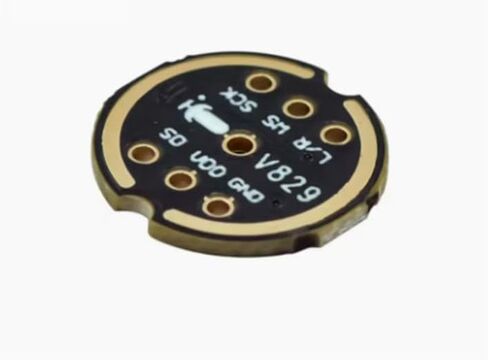 INMP441 MEMS وحدة ميكروفون متعددة الاتجاهات I2S واجهة رقمية عالية الدقة مستشعر صوت منخفض الطاقة لـ ESP32 Arduino Raspberry Pi in Kuwait