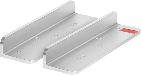 5" Vertical Extension for Outboard Motor, Static Jack Plate Direct Replacement for CMC 50012, 6061-T6 Aluminum Outboard Lift for Prop to Jet Conversion, Fits up to V6 HP, Shallow Water Use in Kuwait