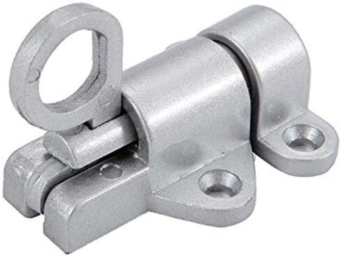 Slide Latch,Gate Bolt Lock, Sliding Door, Aluminum Alloy Security Automatic Window Spring Bounce(C) in Kuwait
