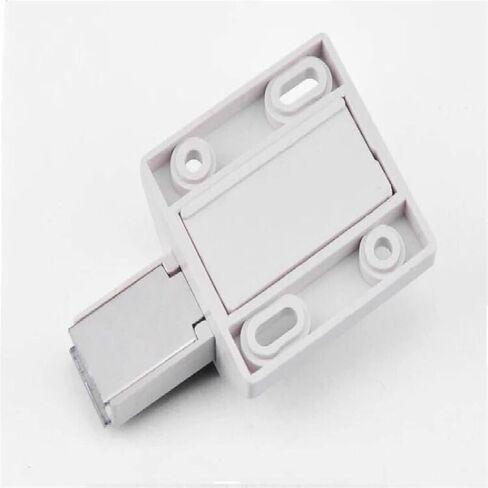 Slide Latch,Gate Bolt Lock, Sliding Door, 4PCS Invisibility Push to Open Magnetic Drawer Cabinet Catch Touch Cupboard to Cabinet Catch in Kuwait