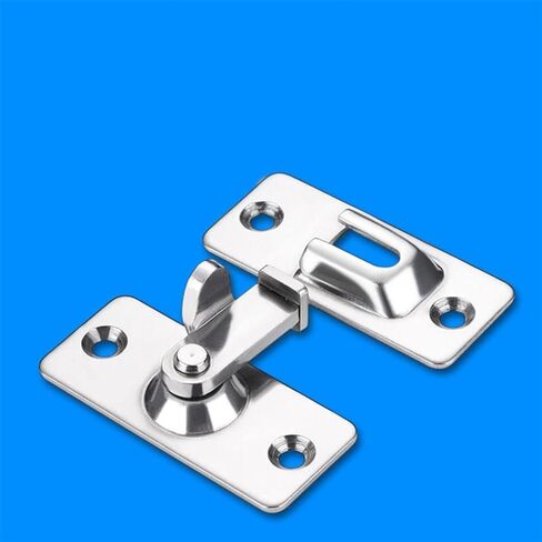 Slide Latch,Gate Bolt Lock, Sliding Door, 90 Degree Solid 304 Stainless Steel Right Angle Buckle in Kuwait