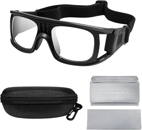 نظارات السلامة الرياضية نظارات الرجال كرة المضرب كرة السلة كرة القدم نظارات واقية صدمة الاصطدام عدسة قابلة للاستبدال in Kuwait