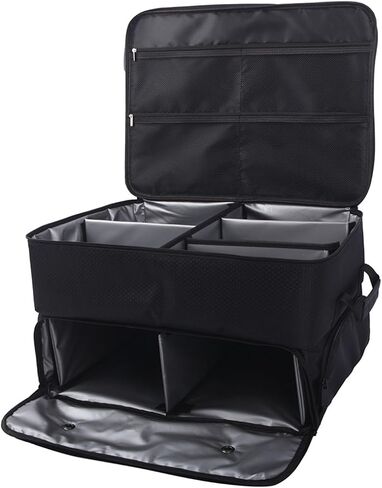 Golfer Trunk Organizer Foldable Portable Car Storage Bag for Clothes Shoes Accessories in Kuwait