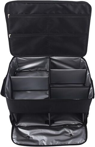Golfer Trunk Organizer Foldable Portable Car Storage Bag for Clothes Shoes Accessories in Kuwait