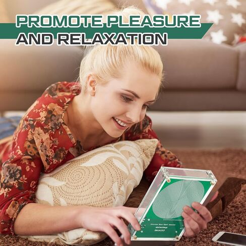 Relaxweex مولد تردد قابل للتعديل للشفاء 0.1 هرتز - 100 كيلو هرتز، مولد رنين موجة جيبية شومان، آلة تردد صوت منخفضة للغاية مع كابل USB وحقيبة أكريليك للنوم والتأمل واليوجا in Kuwait