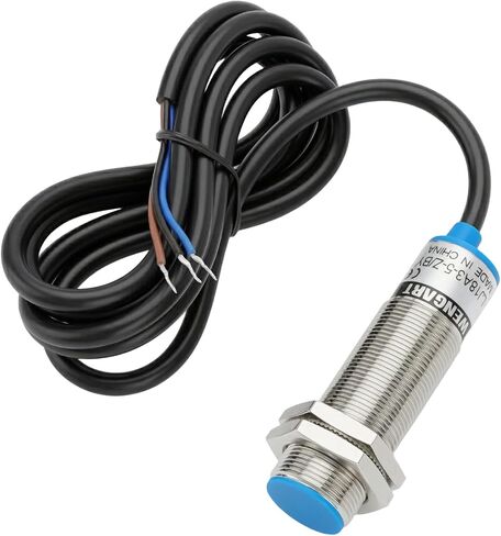 Wengart M18 مفتاح مستشعر القرب الحثي NPN مفتوح عادة (NO)، LJ18A3-8-Z/BX DC 10-30V 8 مم مسافة الاستشعار، مفتاح كاشف المعادن غير المحمي بـ 3 أسلاك لـ CNC، طابعة ثلاثية الأبعاد وأتمتة ذاتية الصنع، IP65 in Kuwait