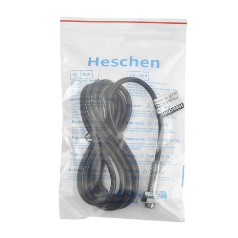 Heschen M8 Inductive Proximity Sensor Switch PR08-1.5DN Cylindrical Type Detector 1.5mm DC12-24V 3 Wire NPN NO(Normally Open) CE in Kuwait