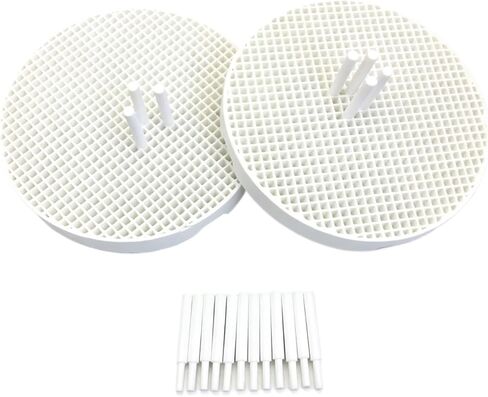 Dental Lab Honeycomb Firing Trays 2 Dental Lab Honeycomb Firing Trays with 20 Pins in Kuwait