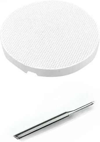 Dental Lab Honeycomb Firing Trays 10 Firing Trays + 200 Zirconia Tips Ceramic/Metal Pins for Sintering Pan Rack Circle Plate Holder Dental Technician Supplies(5Sets L) in Kuwait