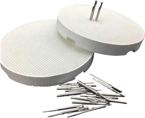 Dental Lab Honeycomb Firing Trays Dental Lab Honeycomb Round Firing Trays with Metal Pins(100pcs Zirconia pins) in Kuwait