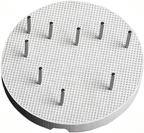 Dental Lab Honeycomb Firing Trays Dental Lab Honeycomb Firing Trays Technician Supplies 2pcsTray and 20pcs Pins/Pack Set for Sintering Material(2Pcs Large Holes) in Kuwait