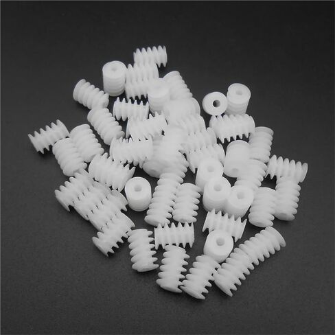 البلاستيك المفصلي وتد إدراج 500 قطعة 0.5 متر Dia6mm length9mm البلاستيك دودة والعتاد W692A 2/1.95 مللي متر تتحمل حفرة فتحة ضيق صالح DIY بها بنفسك in Kuwait