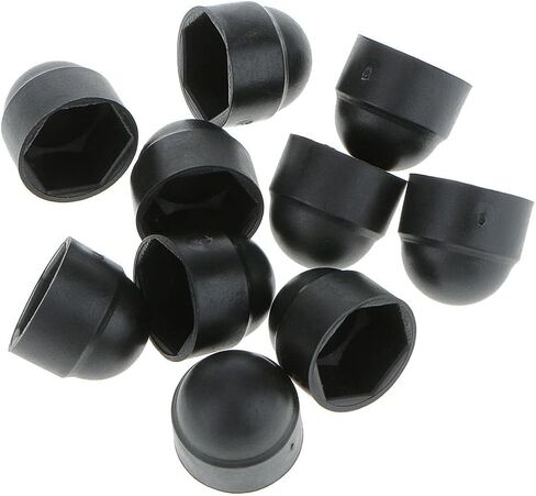 10 Nut and Bolt Covers M6 M8 Bolt Nut Hex Hexagon Cover, 4 Sizes Optional, M8 13x15mm in Saudi Arabia