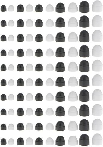 10 Nut and Bolt Covers M6 M8 Bolt Nut Hex Hexagon Cover, 4 Sizes Optional, M8 13x15mm in Saudi Arabia