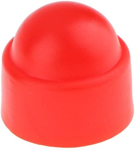 10pcs M6 Bolt Nut Protection Cover Hexagon Screws M10x19.5mm, Red in Kuwait