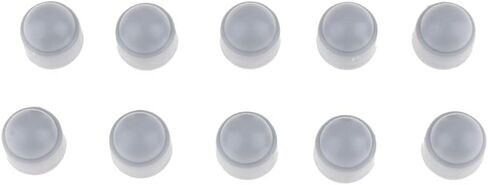 10pcs M6 Bolt Nut Protection Cover Hexagon Screws M10x19.5mm, Gray in Kuwait