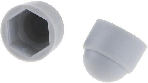 10pcs M6 Bolt Nut Protection Cover Hexagon Screws M10x19.5mm, Gray in Kuwait