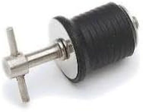 Stainless Steel Twist Drain Plug 1-1/4" Leakproof seal as it tightens Corrossion Resistant Boat Marine Coolers Utility in Saudi Arabia
