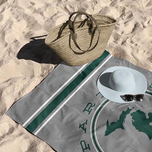 Northwest Michigan State Spartans NCAA Homebreak Beach Towel 2 Pack 30 x 60 Inches in Saudi Arabia
