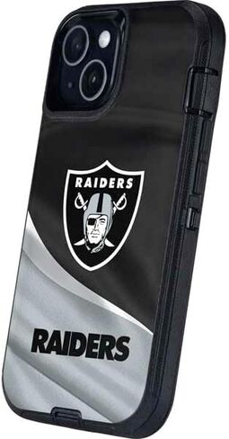 غلاف هاتف Skinit متوافق مع OtterBox Defender iPhone 13 - تصميم مرخص رسميًا من NFL Las Vegas Raiders in Kuwait