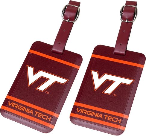 Team Golf/Parrot Paddles NCAA Virginia Tech Two Piece Set Bag Tag in Saudi Arabia