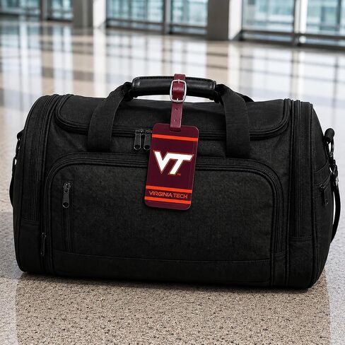 Team Golf/Parrot Paddles NCAA Virginia Tech Two Piece Set Bag Tag in Saudi Arabia