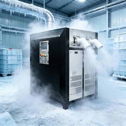 Dry Ice Pelletizer Skid Mounted CO2 Unit Builds Solid Pellets for Meat Product Delivery Gear Refinishing Blasting Carnival Performance Mist and Home Banquet Smoke Creation in Kuwait