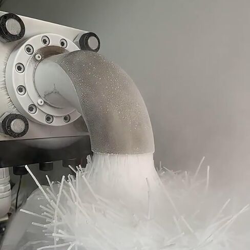 Dry Ice Pelletizer Optimised CO2 Transformation Unit Makes Solid Pellets for Frozen Fruit Shipment Gear Descaling Blasting Community Stage Mist and Casual Restaurant Smoke Setup in Kuwait